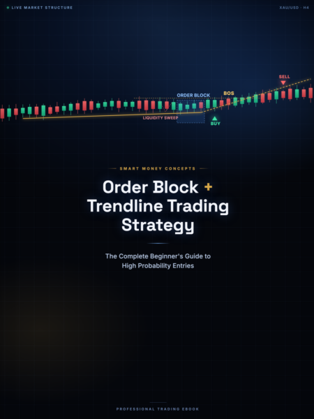 Order Block + Trendline Trading Strategy Ebook